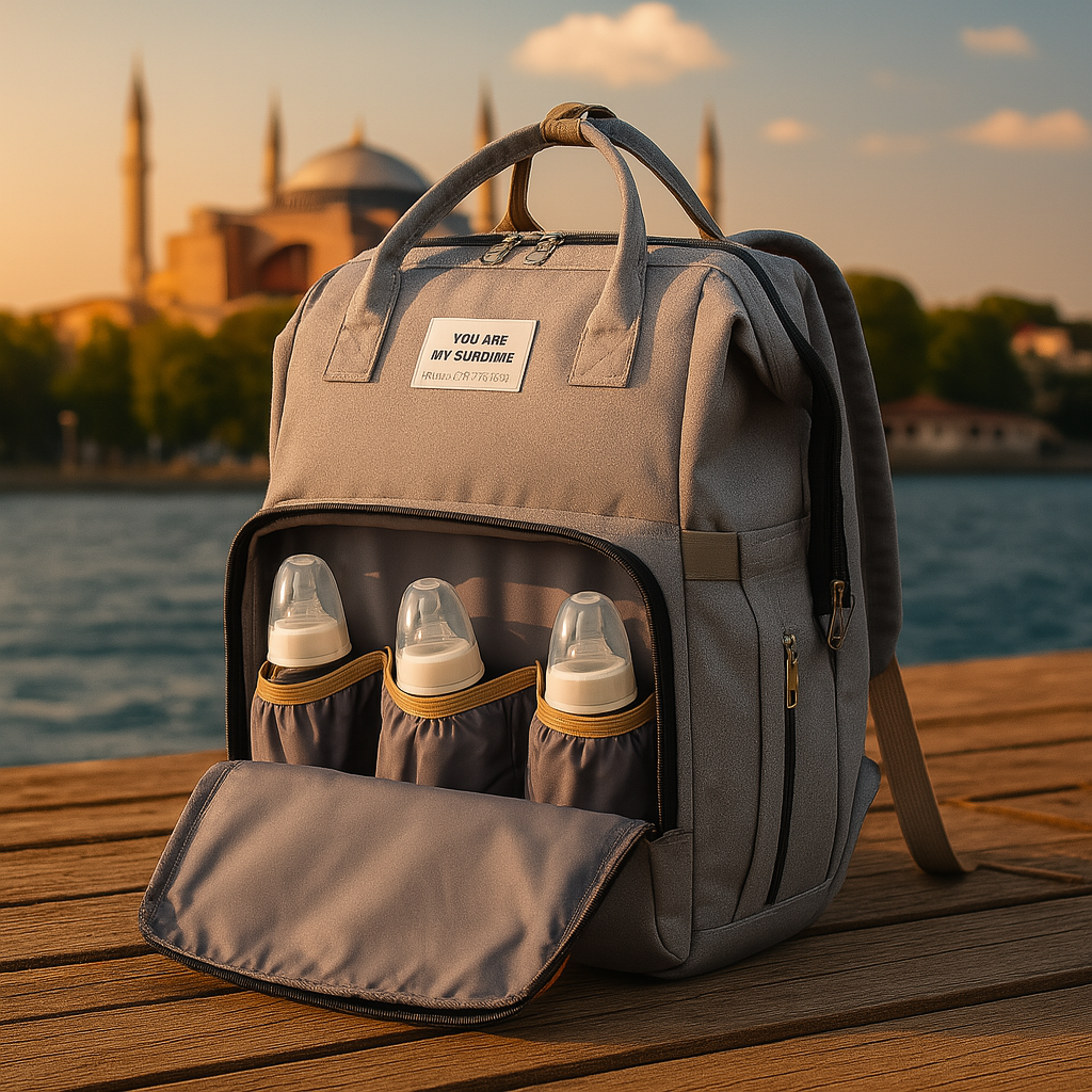 Mochila con cambiador multifunción
